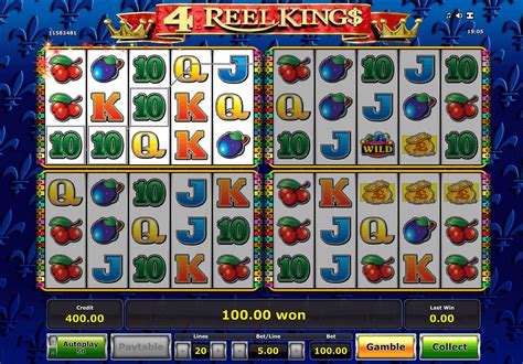 ᐈ Игровой Автомат 4 Reel Kings  Играть Онлайн Бесплатно Novomatic™